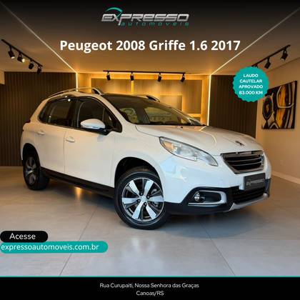 PEUGEOT 2008 1.6 16V FLEX GRIFFE 4P AUTOMÁTICO